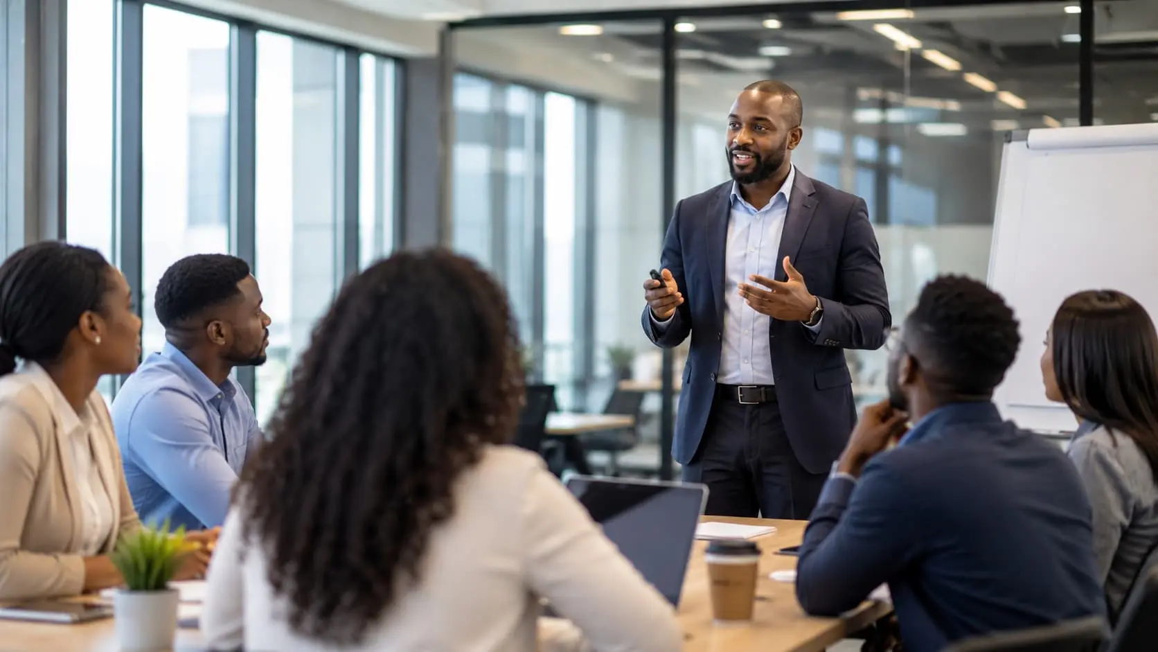 Strengths-based leadership coaching session